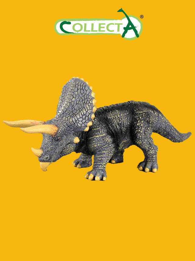 Фигурка динозавра Collecta, Трицератопс L kiddieplay фигурки динозавра трицератопс и карнотавр