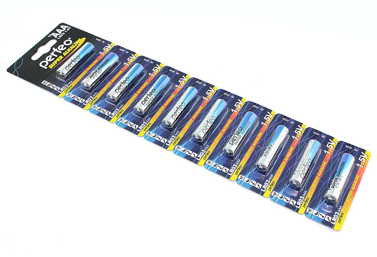 

Батарейка Perfeo LR03 (ААА) 10 шт.