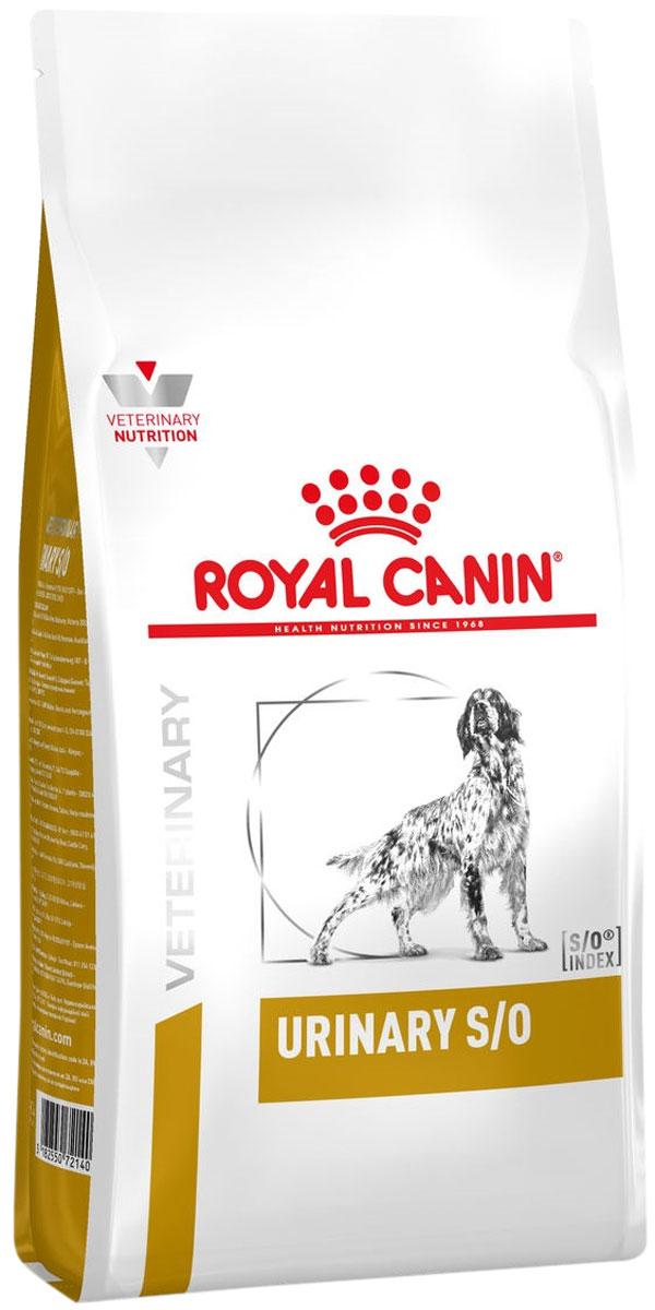 фото Сухой корм для собак royal canin urinary s/o lp18, птица, 2кг