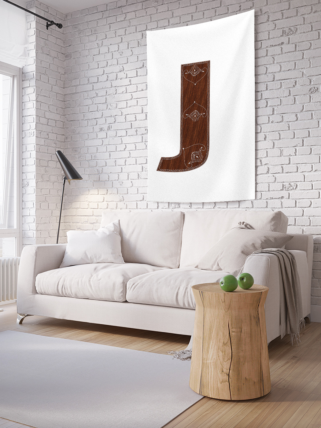 

Вертикальное фотопанно на стену JoyArty Королевская j 100x150 см, Королевская j