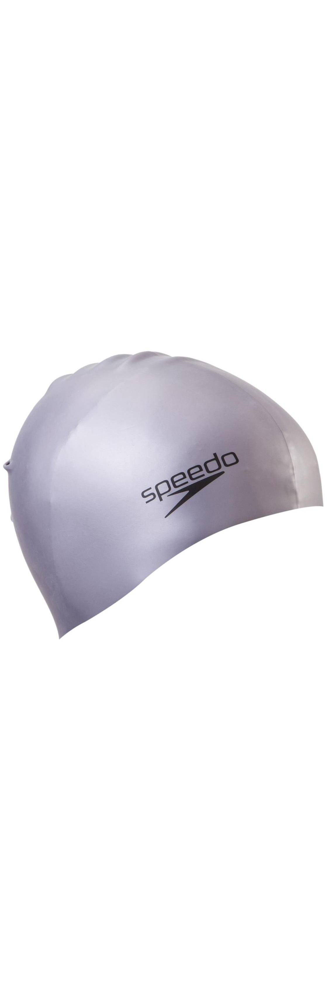 

Шапочка Для Плавания Speedo Plain Moulded Silicone Cap Серый (Б/Р) 2020, Plain Moulded Silicone Cap