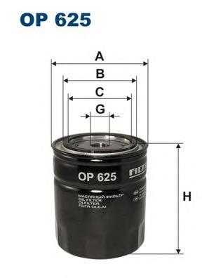 

Фильтр Масляный Op625 FILTRON op625