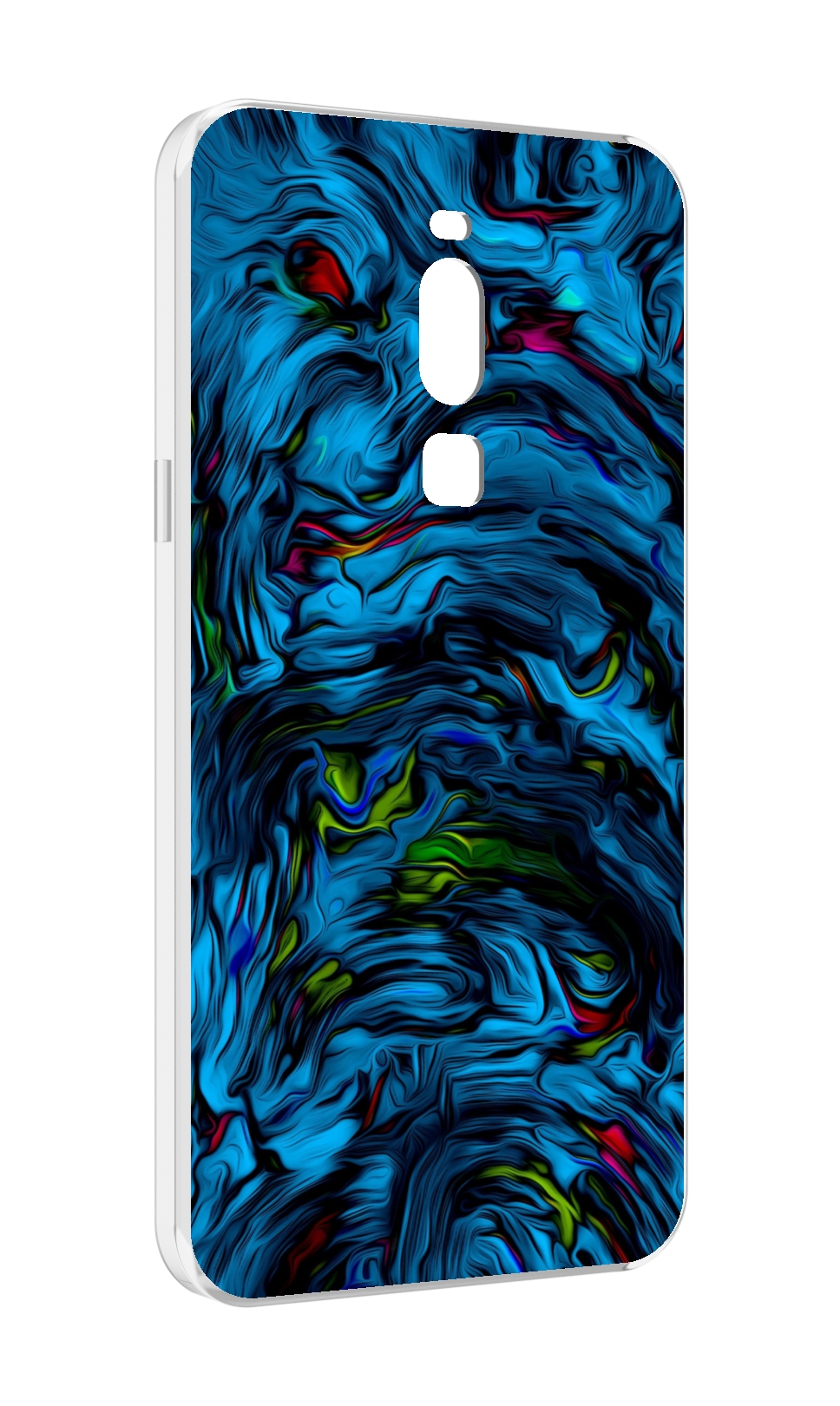 

Чехол MyPads голубая краска в темноте для Meizu Note 8, Прозрачный, Tocco