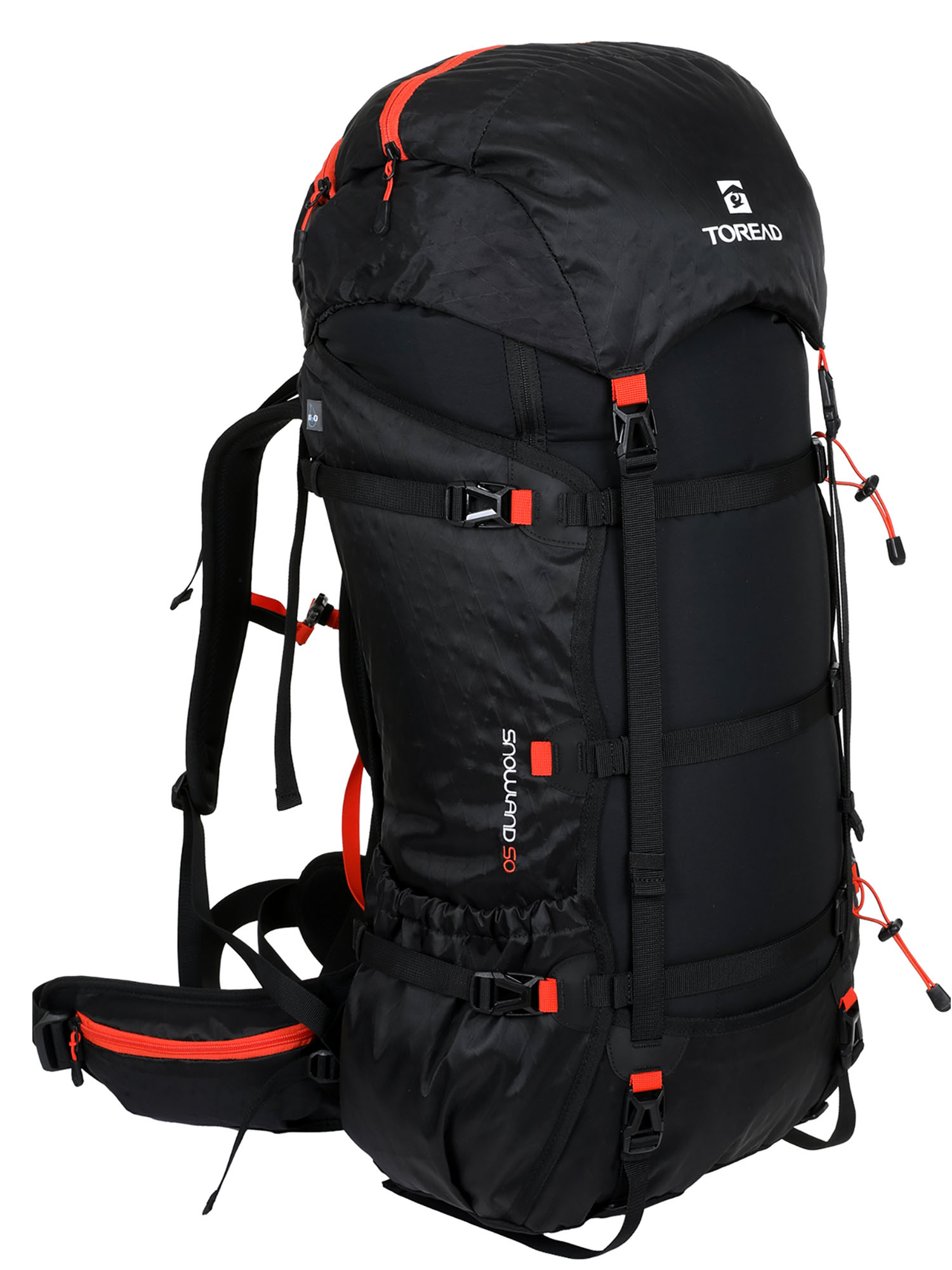 Рюкзак Toread Snowy Ultralight 50L Backpack Black (Б/Р) 2023