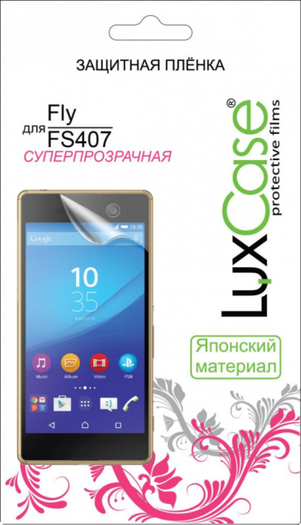 

Защитная пленка Luxcase SP для Fly FS407 (глянцевая), SP для Fly FS407 (глянцевая)