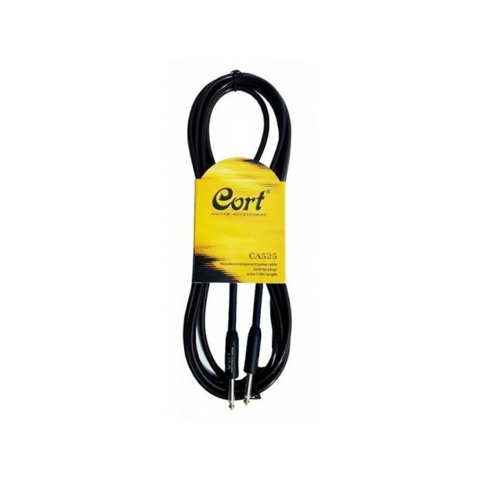 

Кабель аудио 1xJack - 1xJack Cort CA-525 BK 4.5m, CA-525 BK 4.5m