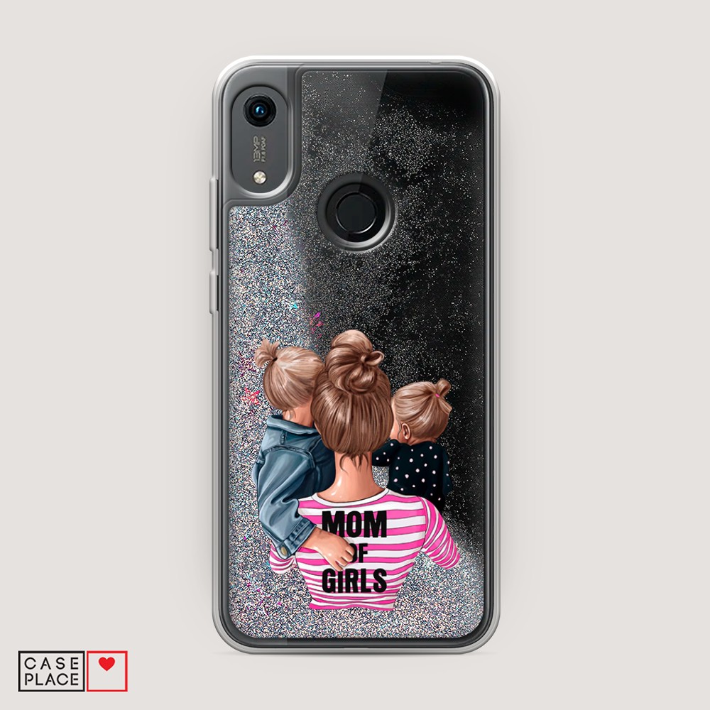 

Чехол Awog на Huawei Y6s "Mom of Girls", Разноцветный, 611591-1