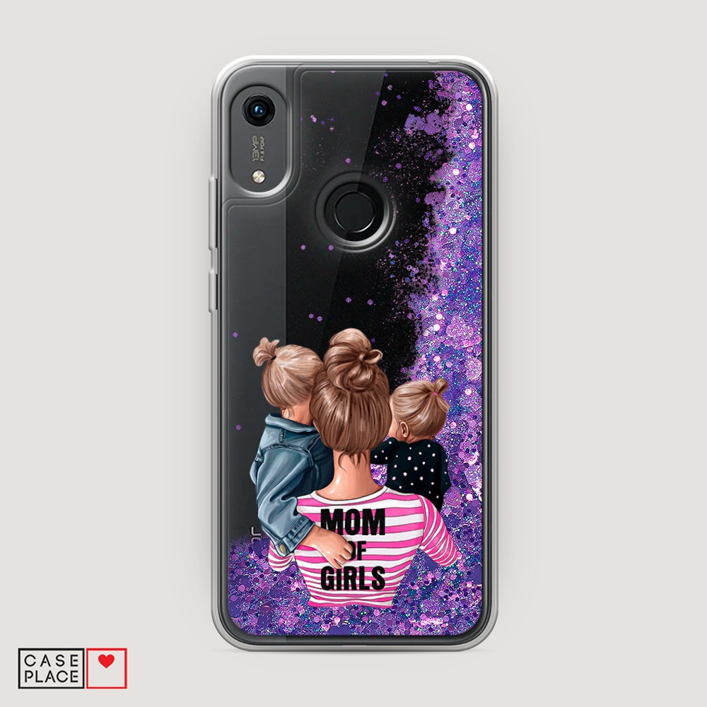 

Чехол Awog на Huawei Y6s "Mom of Girls", Разноцветный, 611592-1