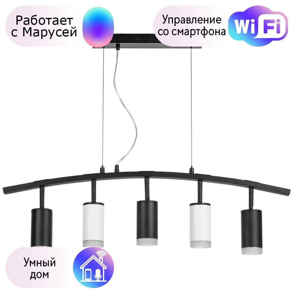 LR7353733620 Подвесной светильник Rullo Lightstar с поддержкой Маруся (комплект из 571735+