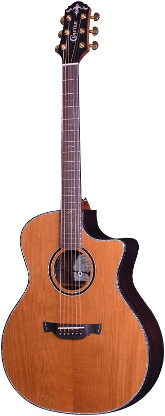 CRAFTER LX G-2000ce - Гитара электроакустическая шестиструнная 217794₽