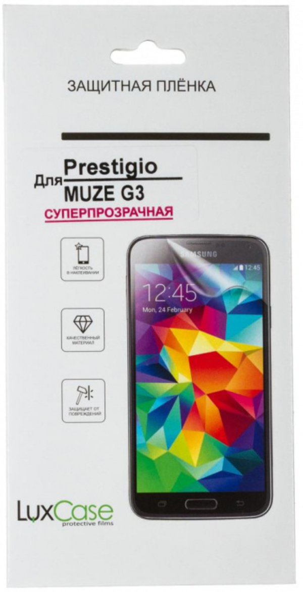 

Защитная пленка Luxcase SP для Prestigio MUZE G3 (глянцевая), SP для Prestigio MUZE G3 (глянцевая)