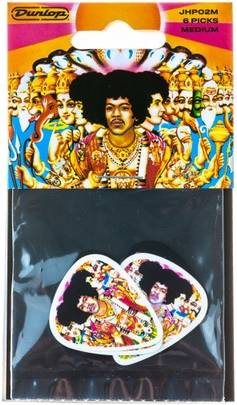 

DUNLOP HENDRIX BOLD AS LOVE- упак. 6 шт - Набор медиаторов, Разноцветный