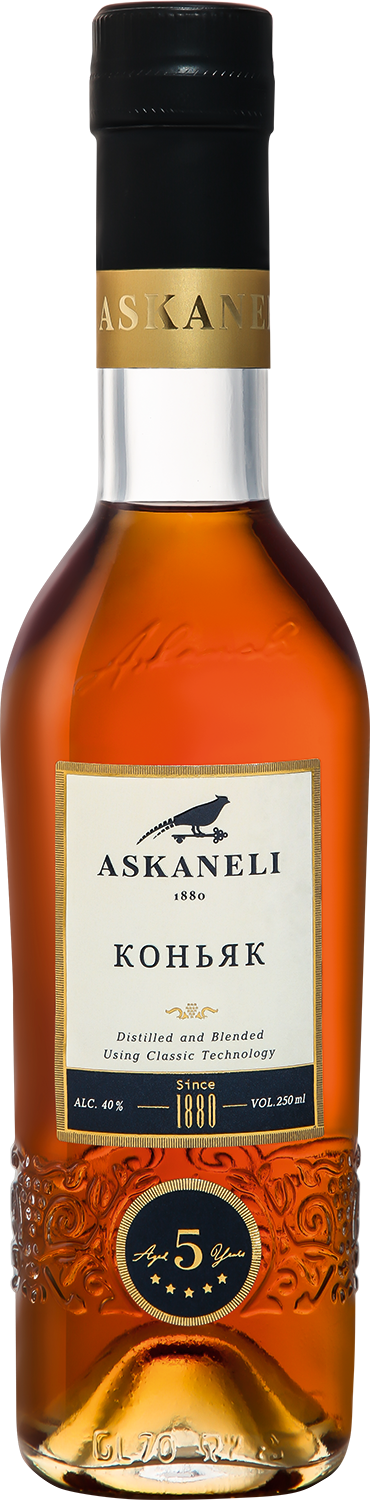 

Коньяк Askaneli 5 y.o. 40% 0,5л