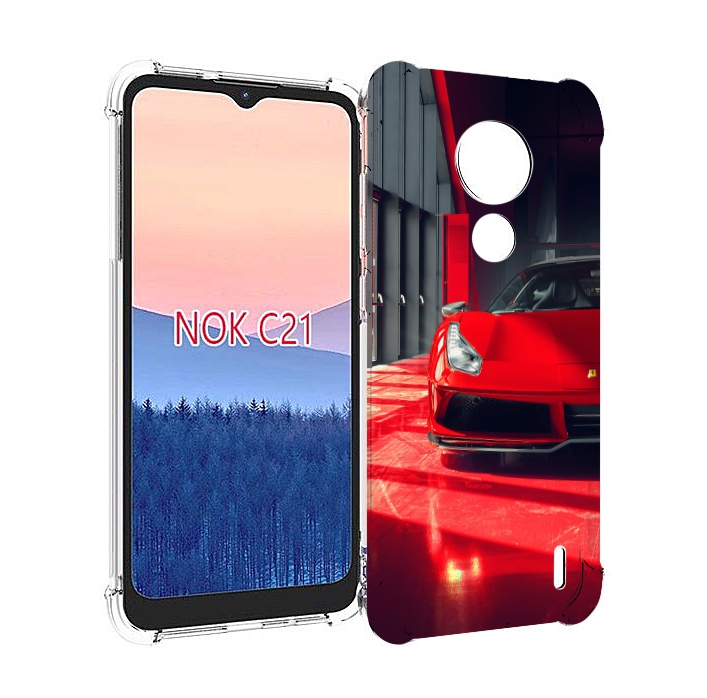 

Чехол MyPads ферра для Nokia C21, Прозрачный, Tocco