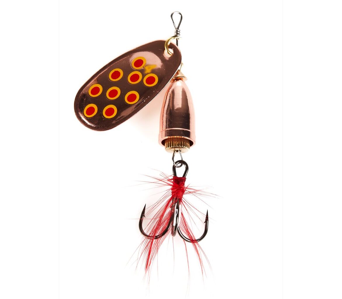 

Блесна Lucky John Bell Spin 10 г, CRD, 1 шт., Красный;золотистый, Bell Spin