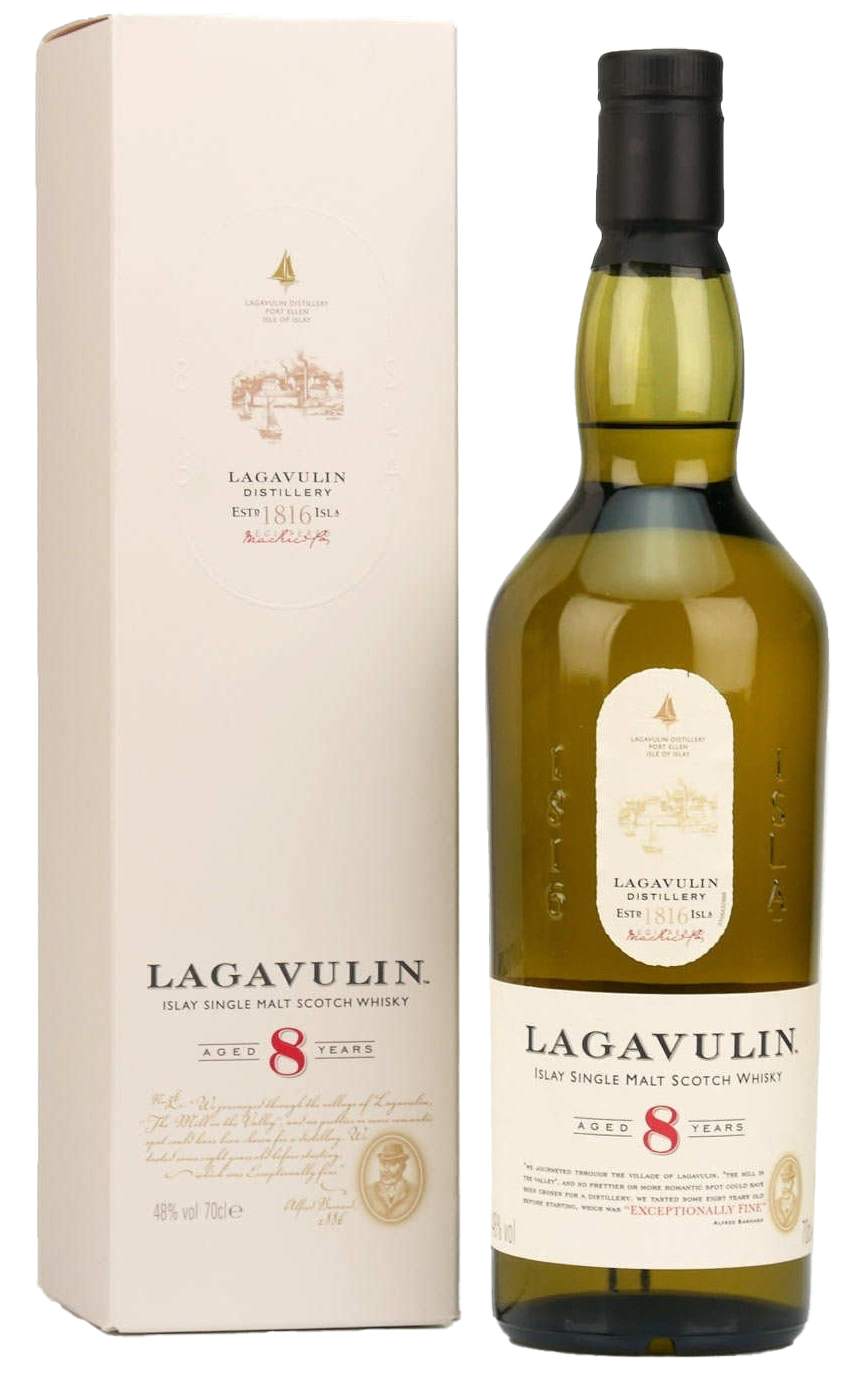 

Виски Lagavulin Islay Single Malt Scotch Whisky 8 y.o. (gift box) 48% 0,7л
