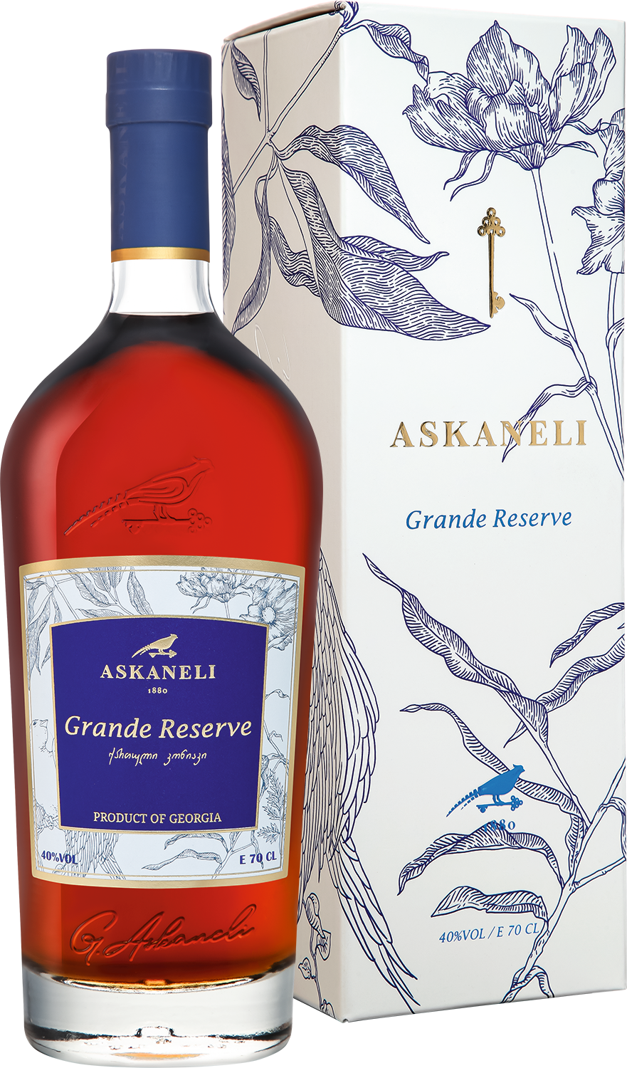 

Коньяк Askaneli Grande Reserve 40% 0,7л