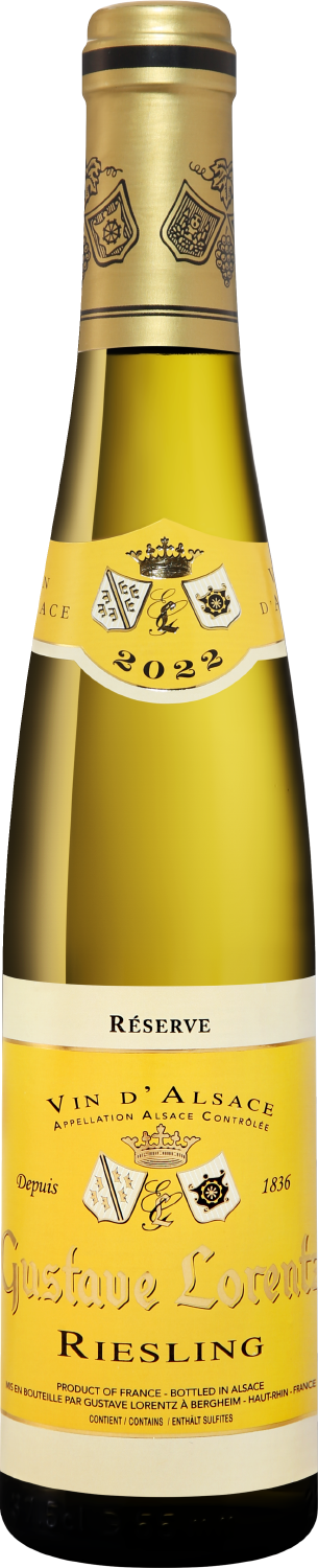 

Вино белое сухое Gustave Lorentz Riesling Reserve Alsace AOC 12,5% 0,75л