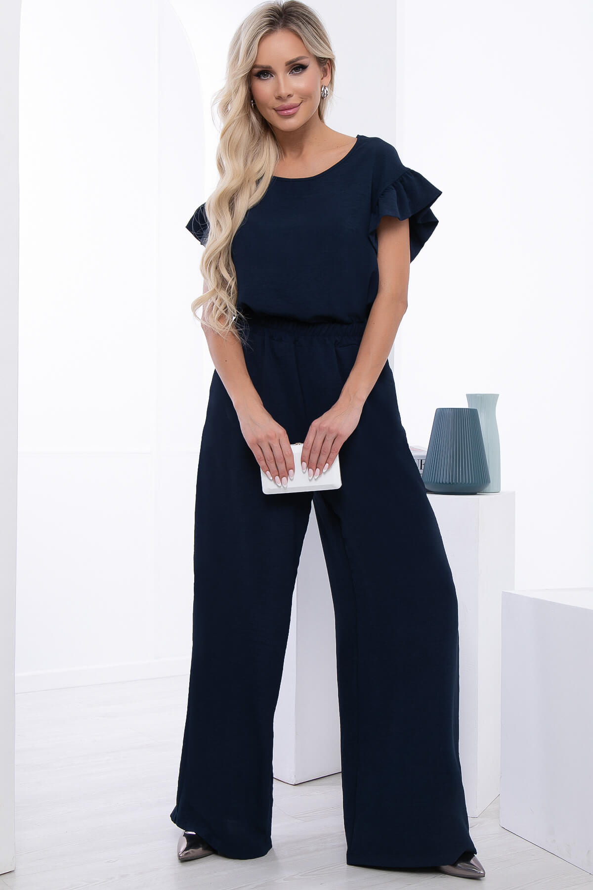 

Костюм женский LT Collection Городской синий 50 RU, Городской