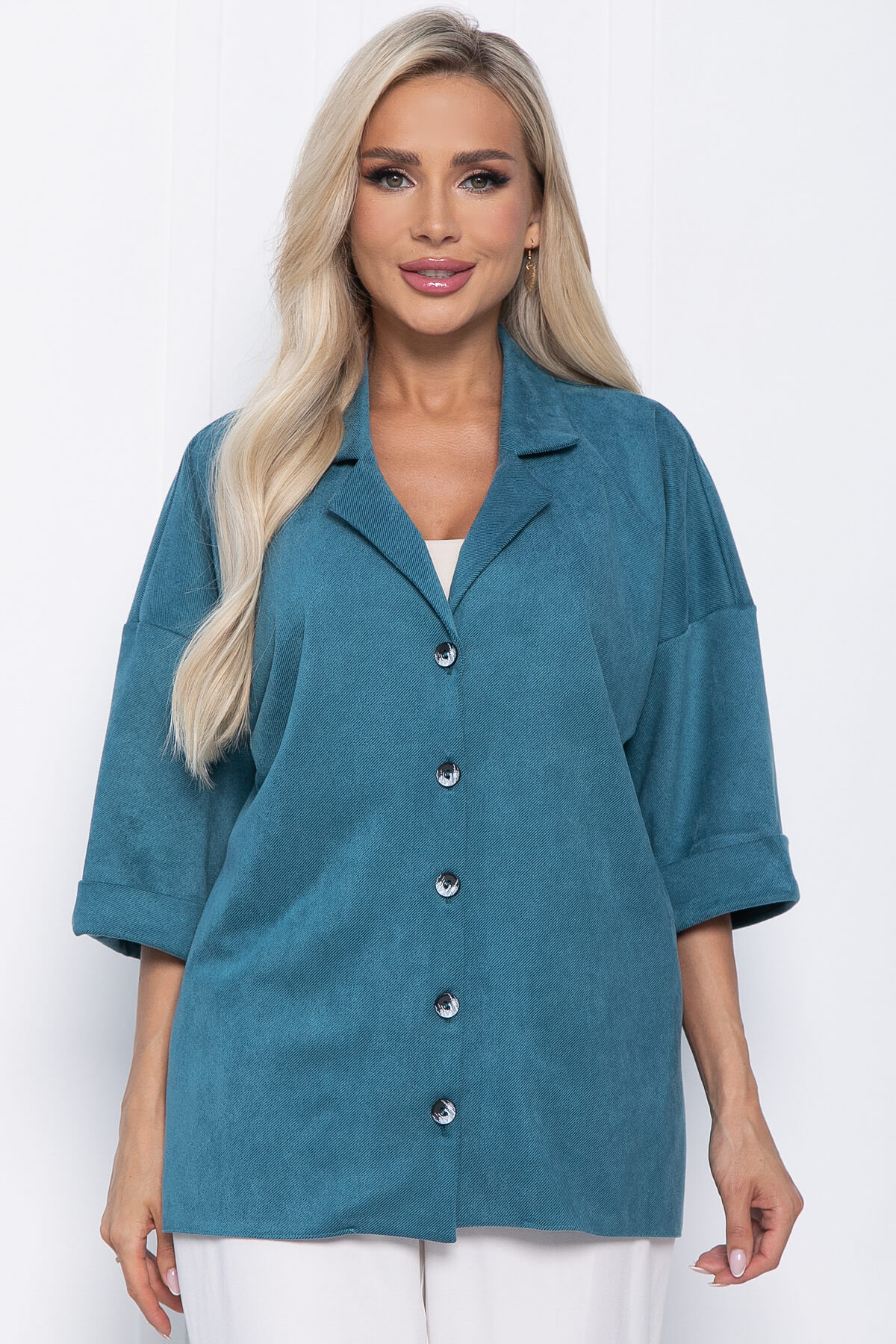 

Жакет женский LT Collection Ирвин бирюзовый 46 RU, Ирвин