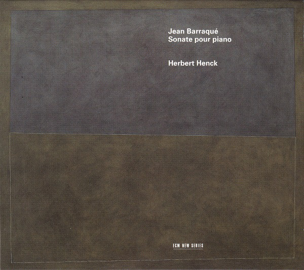 

Barraque: Piano Sonata. Herbert Henck (Piano) (1 CD)