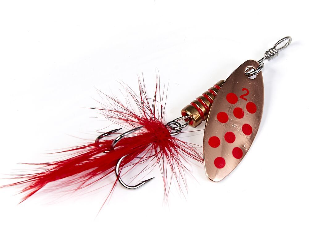 

Блесна Lucky John Spin X Long 4 г, CR, 1 шт., Золотистый;красный, Spin X Long