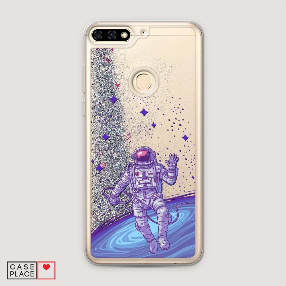

Чехол Awog на Honor 7A Pro "Космонавт в открытом космосе", Разноцветный, 65491-1