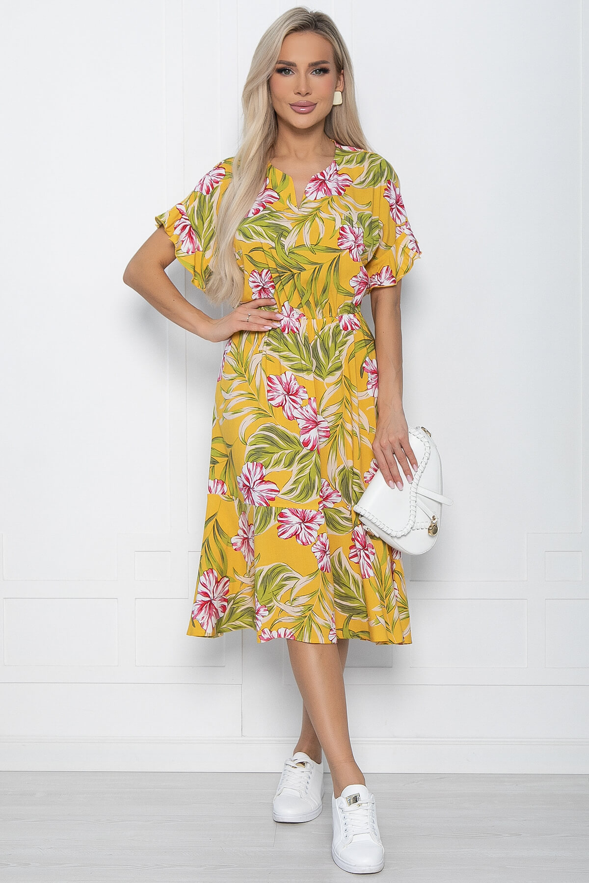 

Платье женское LT Collection Кристи желтое 48 RU, Желтый, Кристи