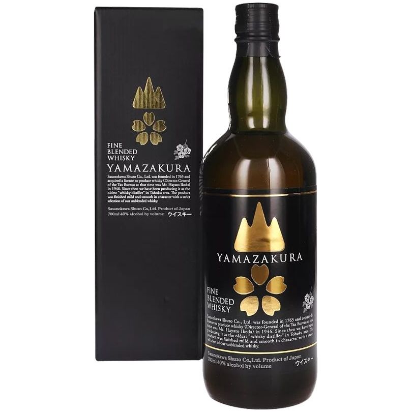 

Виски Sasanokawa Shuzo Yamazakura Fine Blended Whisky (gift box) 40% 0,7л