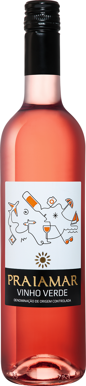 

Вино розовое полусухое Casa da Fonte Pequena Praiamar Rose Vinho Verde DOC 10% 0,75л