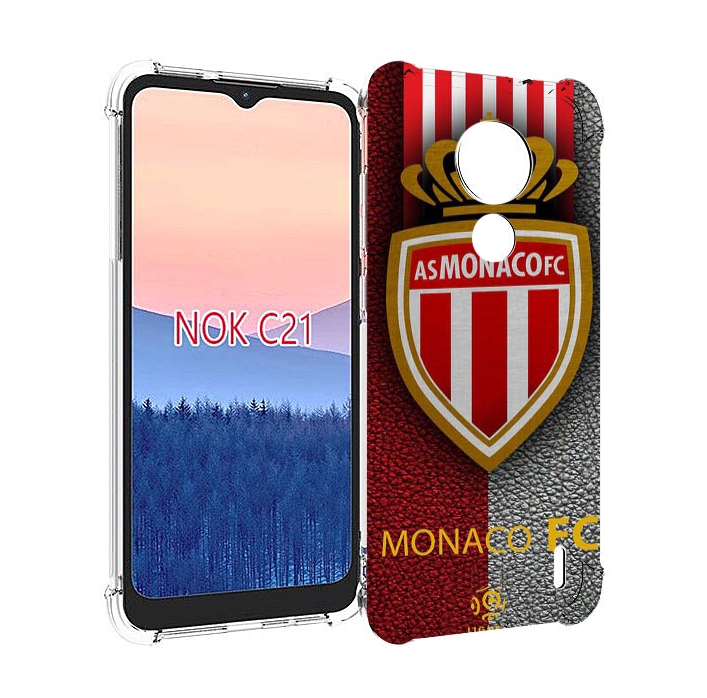 

Чехол MyPads фк монако для Nokia C21, Прозрачный, Tocco