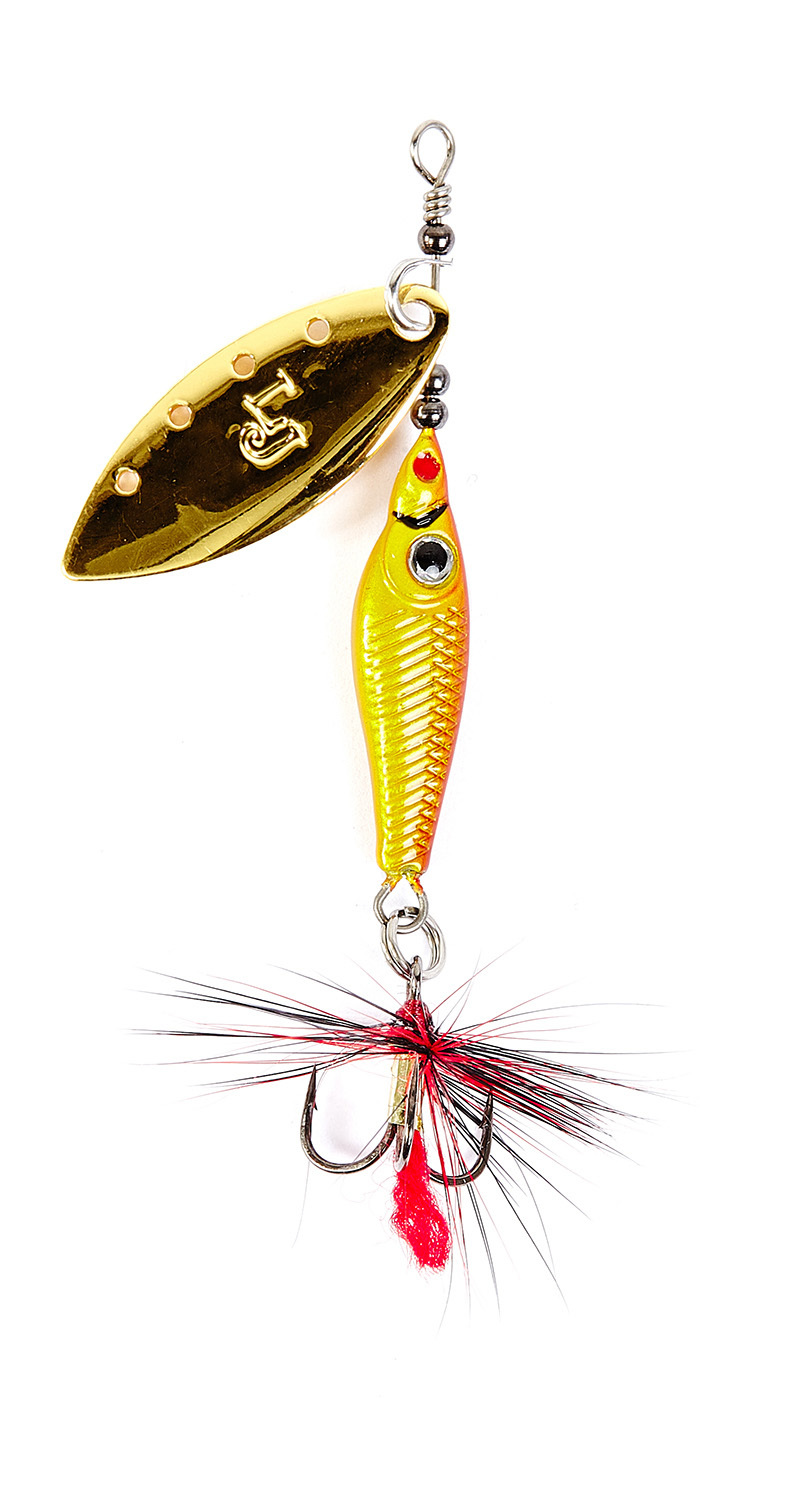 

Блесна Lucky John Trian Blade Long 12 г, 001, 1 шт., Золотистый, Trian Blade Long