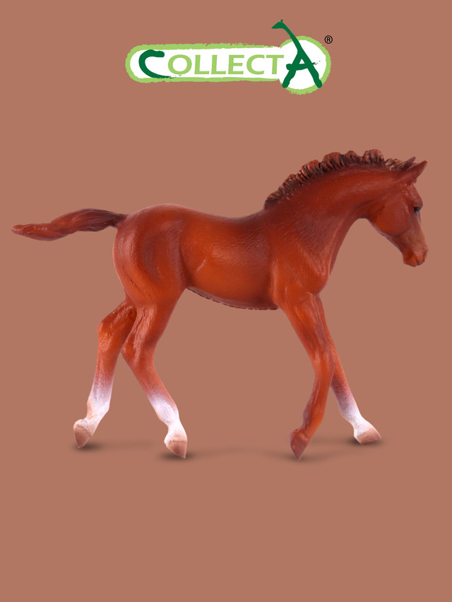 Фигурка лошади Collecta, Жеребец каштановый фигурка collecta лемур