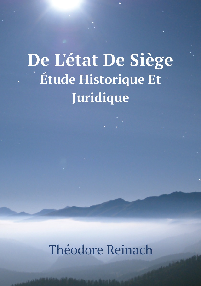 

De L'etat De Siege