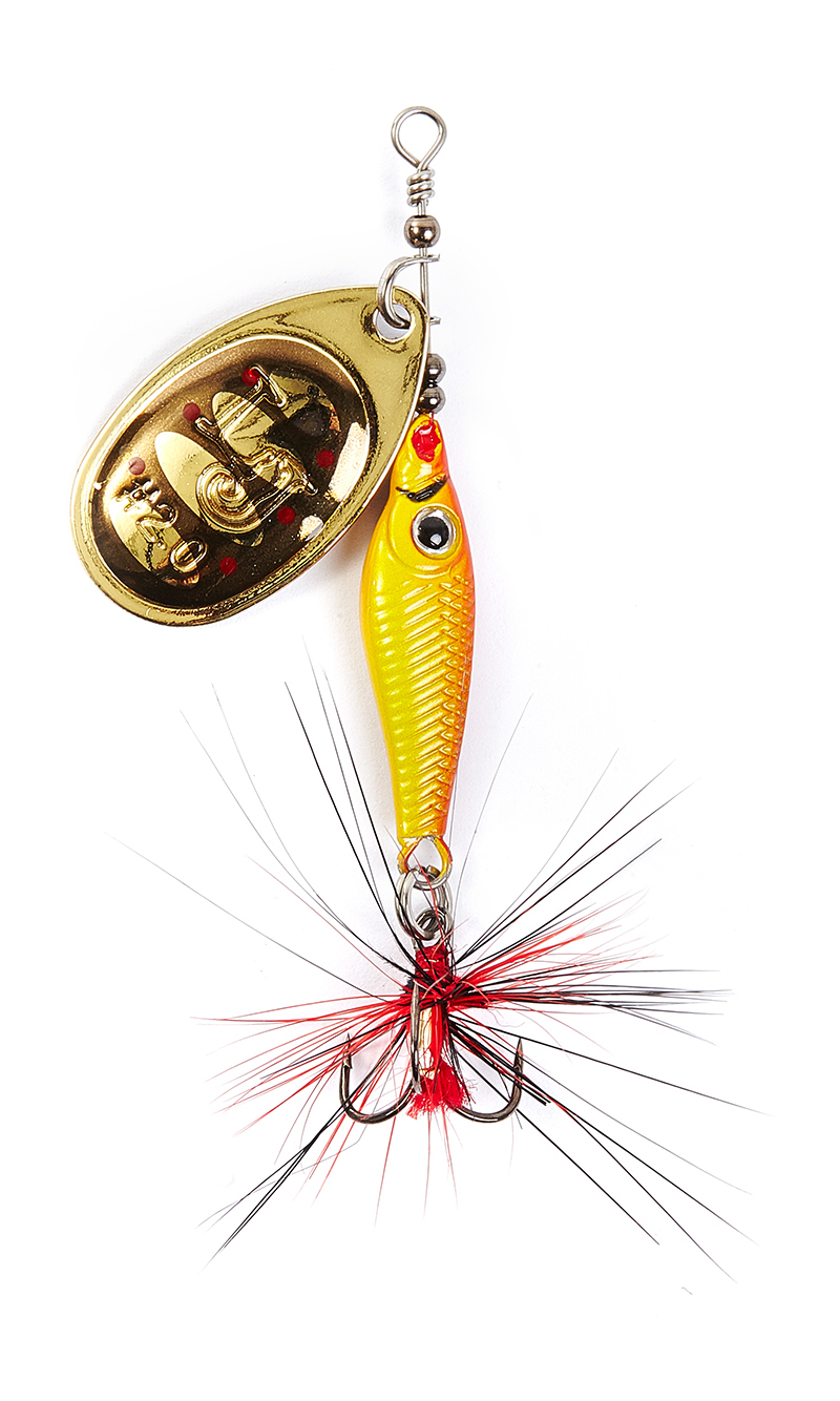 

Блесна Lucky John Trian Blade Round 12 г, 001, 1 шт., Желтый;золотистый, Trian Blade Round