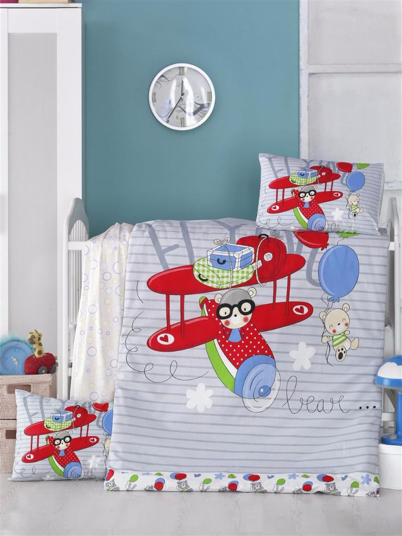 

Постельное белье в кроватку "Victoria baby" "Flying"; Ясли (размер)