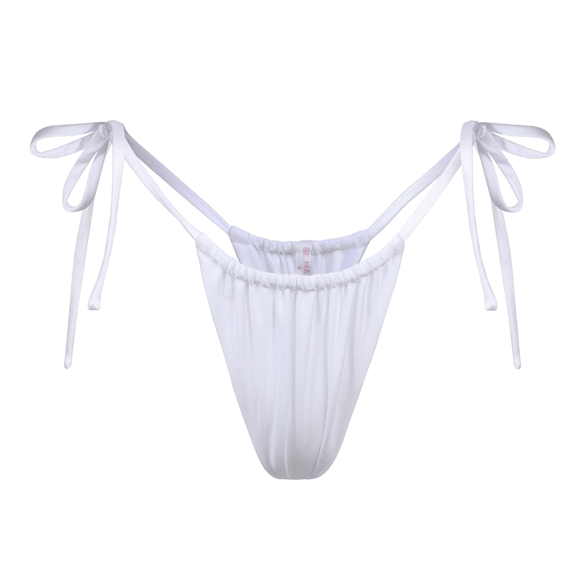 

Плавки женские Be.Ma.Bae 55540 белые S/M, Белый, 55540