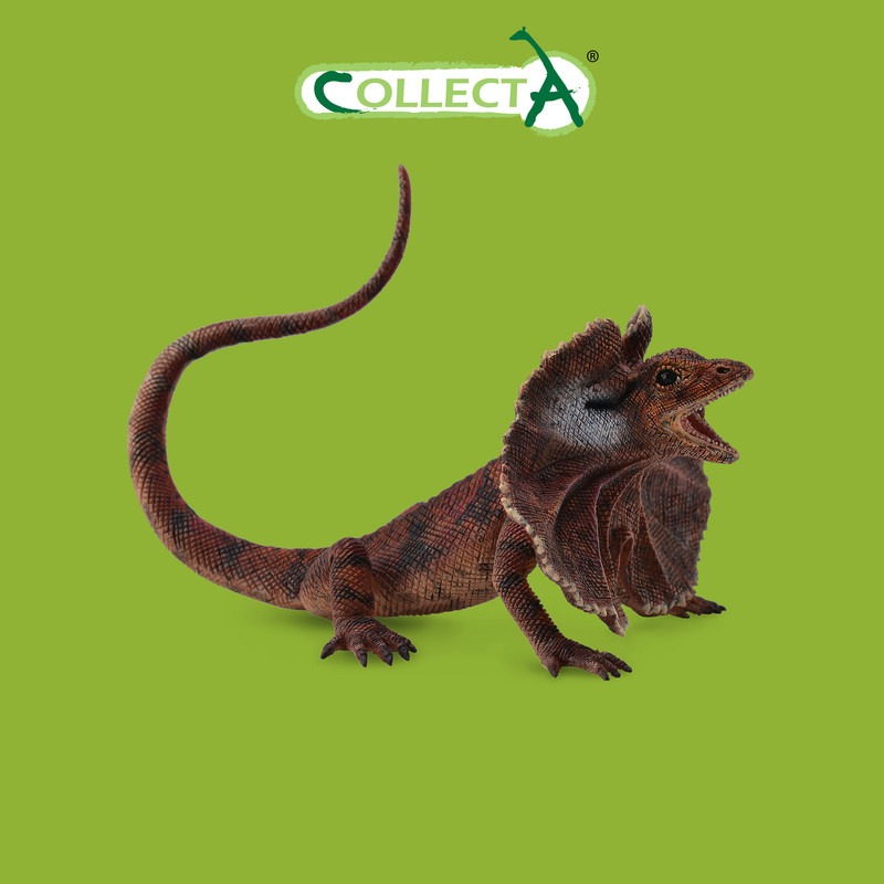 

Фигурка ящерицы Collecta, Плащеносная ящерица, Плащеносная ящерица
