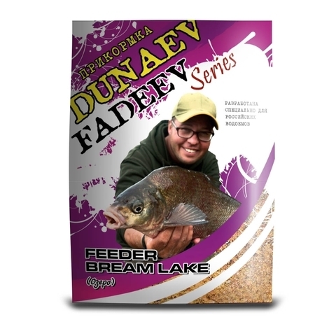 

Прикормка Dunaev-Fadeev 1 кг Feeder Bream Lake FNL011, Коричневый, Fadeev