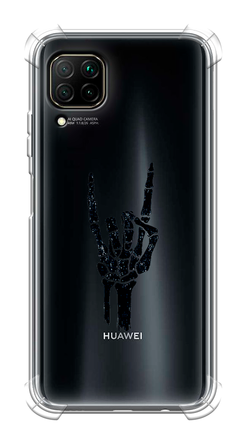 

Чехол Awog на Huawei Nova 7i "Rock for a skeleton", Разноцветный, 611851-1