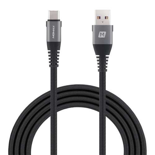 Кабель Momax Elite Link USB A Type C Cable Gray (DA18E)