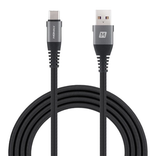 фото Кабель momax elite link usb a type c cable gray (da18e)