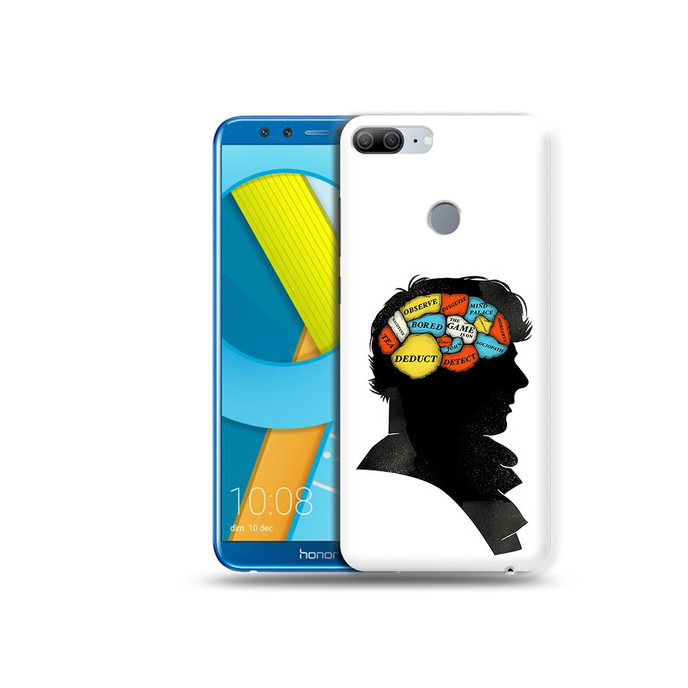 

Чехол MyPads Tocco для Huawei Honor 9 Lite темный рисунок (PT117118.56.640), Прозрачный, Tocco