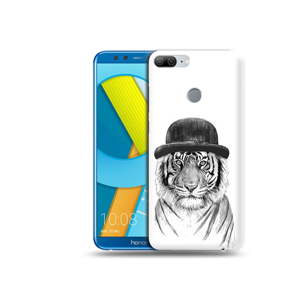 Чехол MyPads Tocco для Huawei Honor 9 Lite тигр британец (PT117118.56.641)