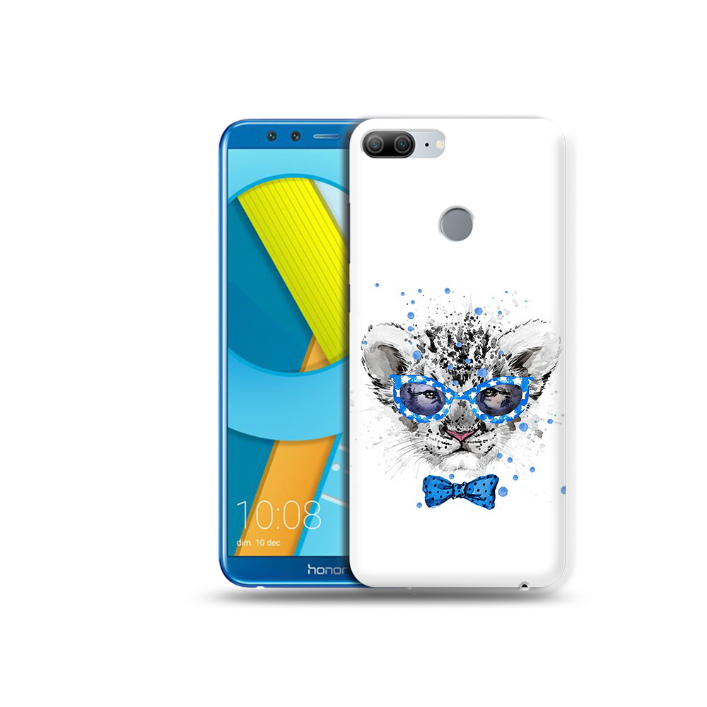 Чехол MyPads Tocco для Huawei Honor 9 Lite тигренок с бабочкой (PT117118.56.642)