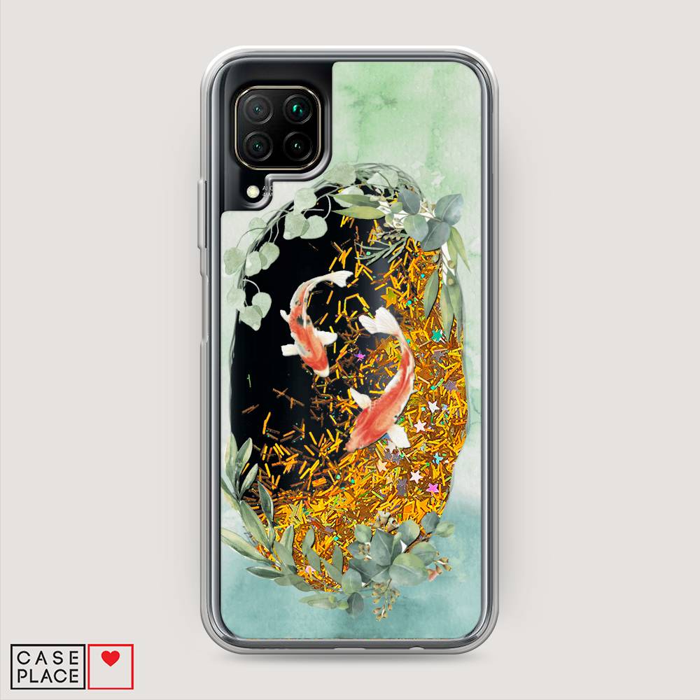 

Чехол Awog "Две золотые рыбки" для Huawei Nova 7i, 611890-1