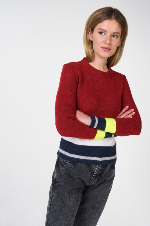 

Джемпер женский Tommy Jeans DW0DW05550 красный S, DW0DW05550