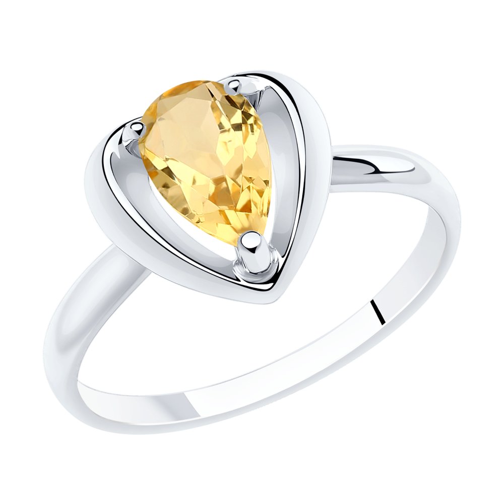 фото Кольцо женское diamant 94-310-00761-3 р.18