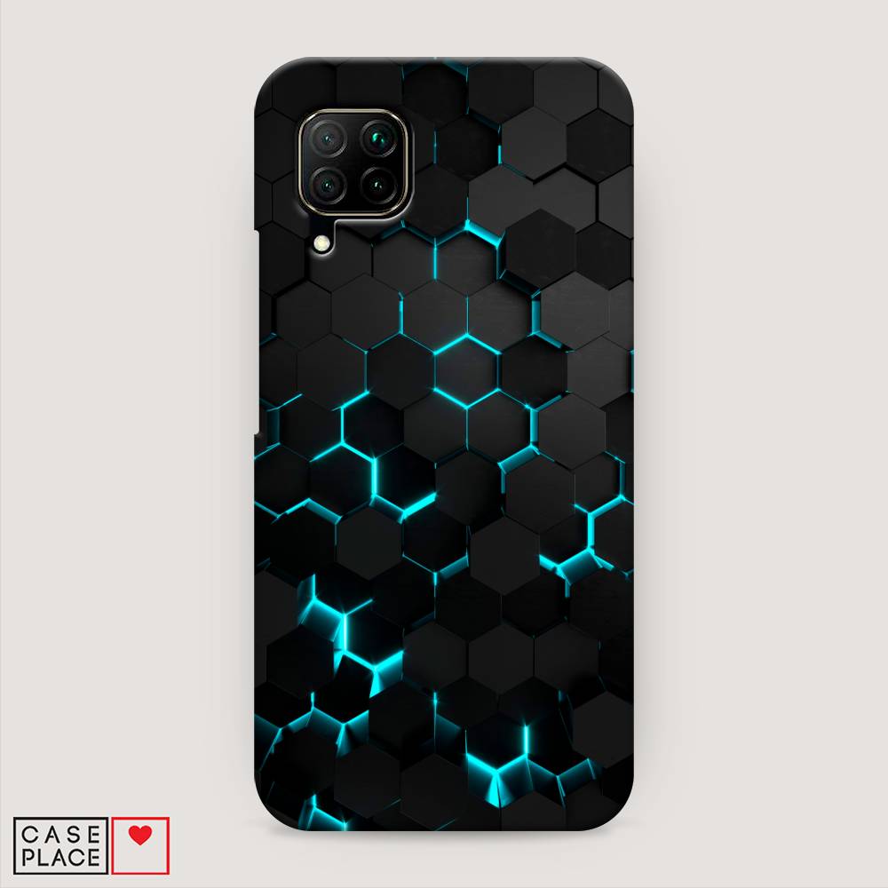 

Чехол Awog "Соты бирюзовые" для Huawei Nova 7i, 611820-2