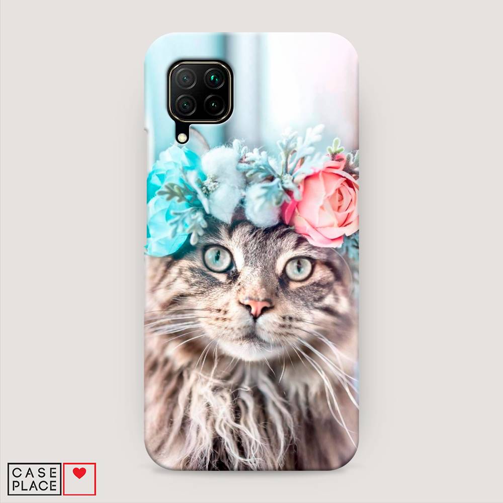 

Чехол Awog "Кот в венке" для Huawei Nova 7i, 611820-1